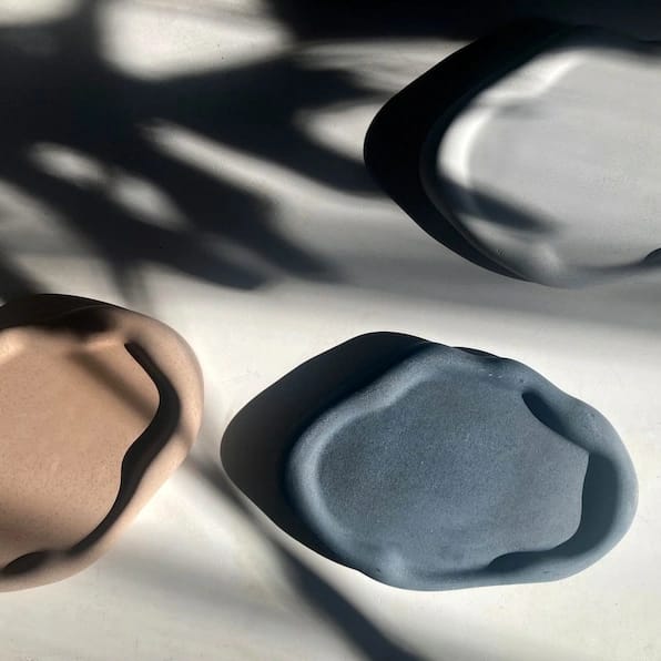 Irregular Oval Tray