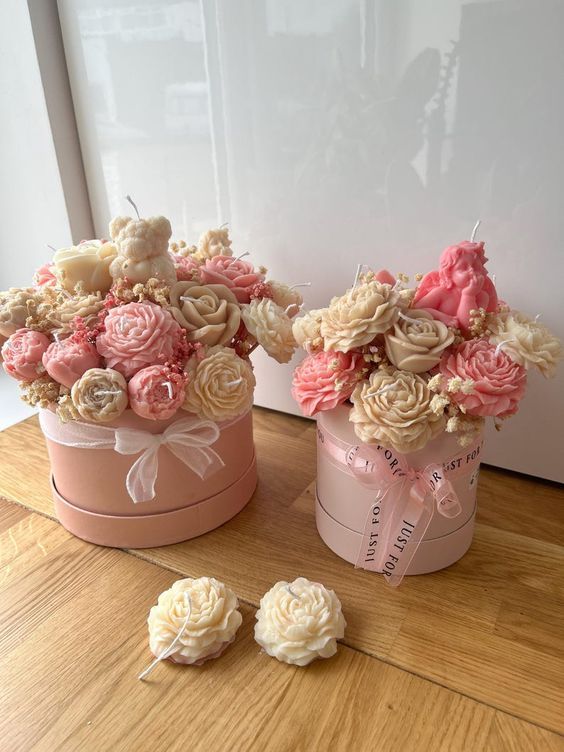 Orchid & Wildflower Spark SCENTED CANDLE BOUQUET