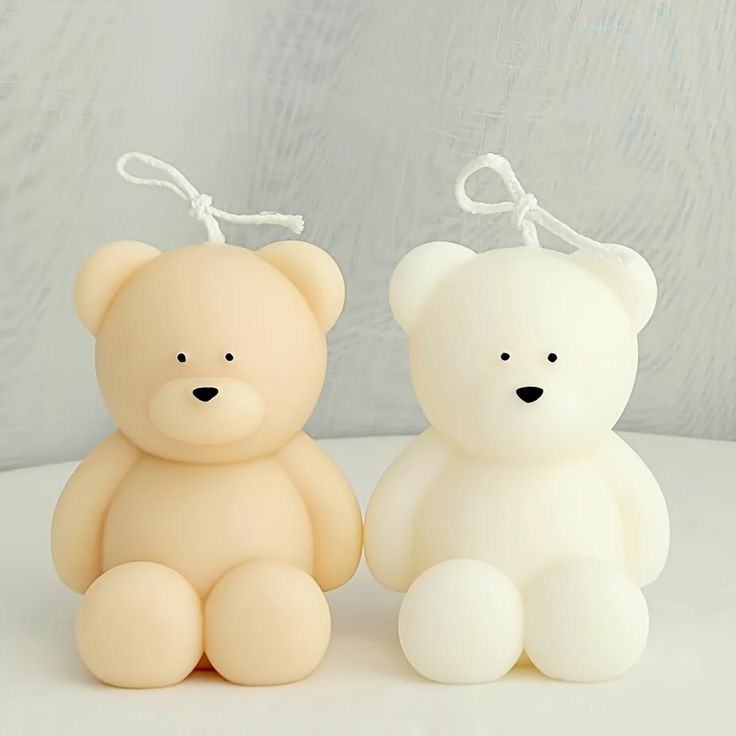 Teddy Bear Candle Large