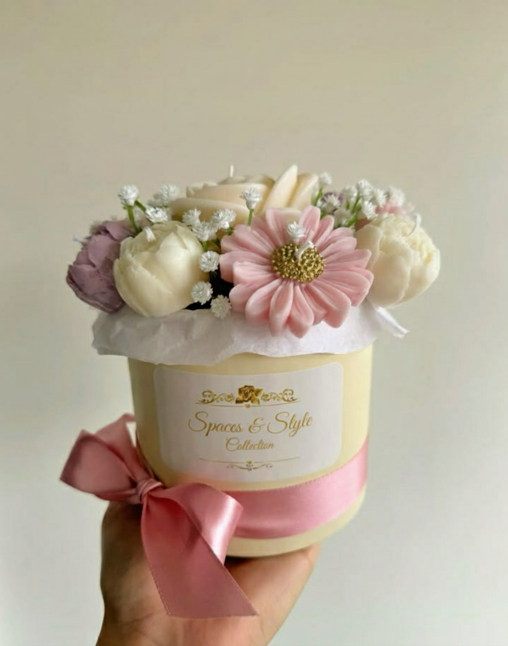 SUNLIT FORALS SCENTED CANDLE BOUQUET