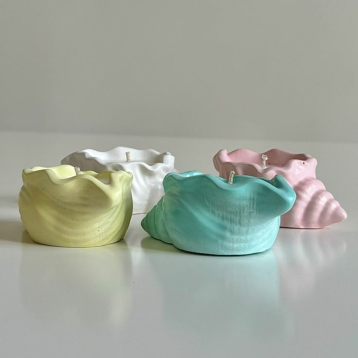 Seashell Pot Candle