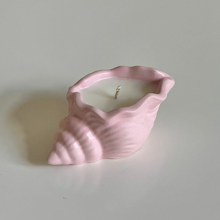 Seashell Pot Candle