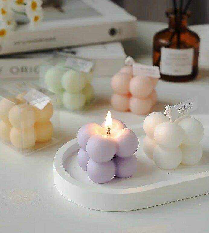 Mini Bubble Candle