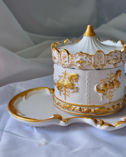 Crousel and Tray Set