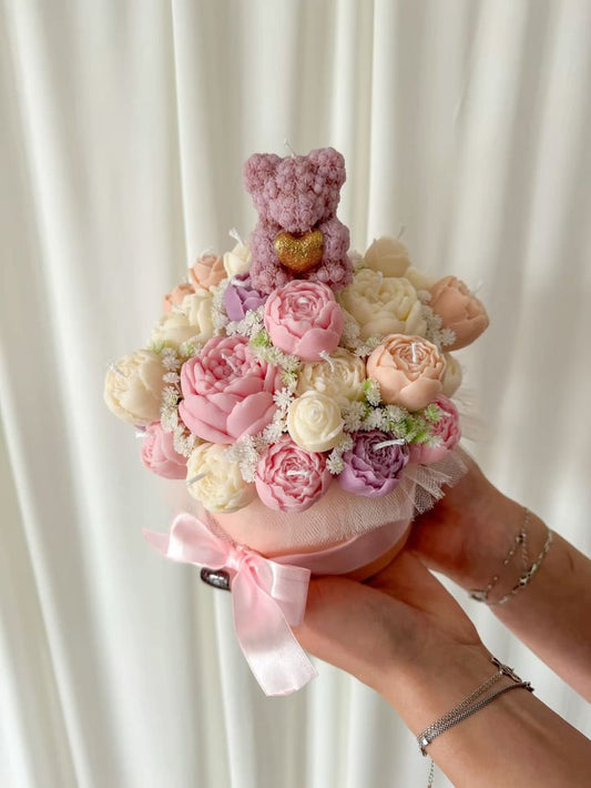 Kindle & Blossom Luxe Candle Bouquet